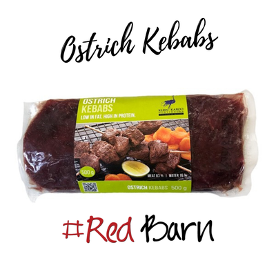 Ostrich Kebabs 500g