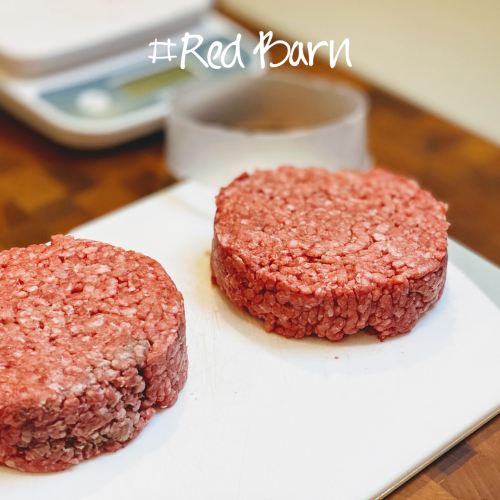 Burger Beef &amp; Pork with Onion &amp; Parsley (4&#39;s) +-600g