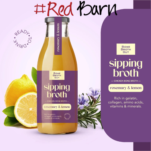 Sipping Chicken Broth Rosemary &amp; Lemon 250ml