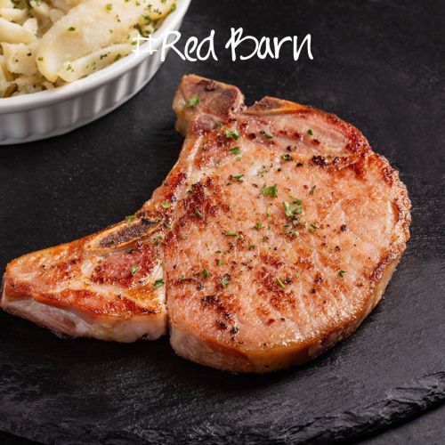 Pork Kassler Chops Cured &amp; Smoked 4 pack +-1kg