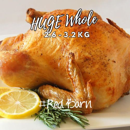 Chickens Whole HUGE 2.6 to 2.9kgs