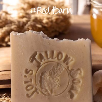 Tallow Soap Oatmeal, Honey &amp; Goat Milk +120g