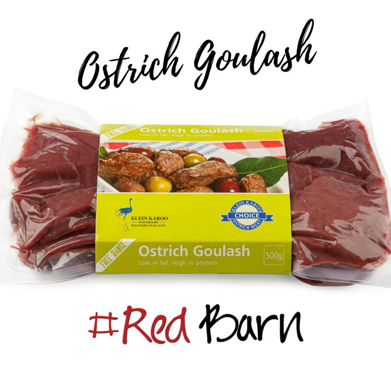 Ostrich Goulash +-500g