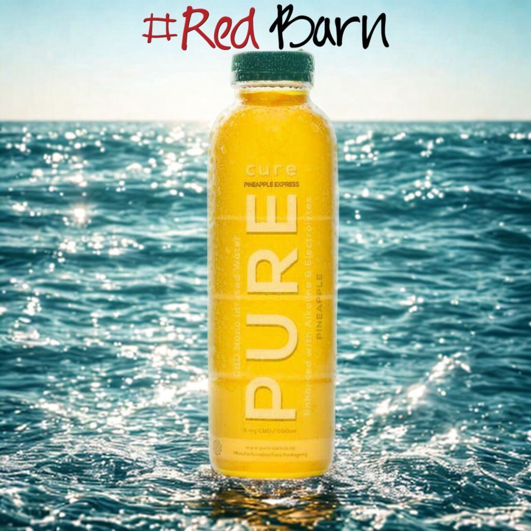 Pure Cure CBD Water- Pineapple 500ml