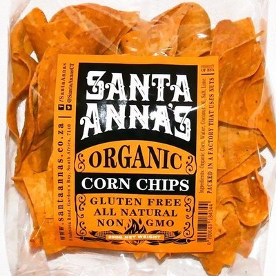 Corn Chips Organic 250g Family Bag