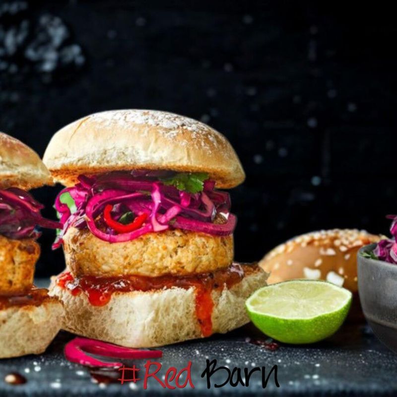 Burger Chicken 4 burgers +-500g