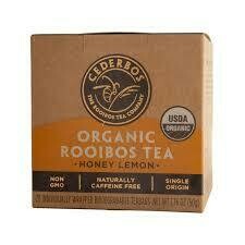Organic Honey and Lemon Rooibos Tea Cederbos