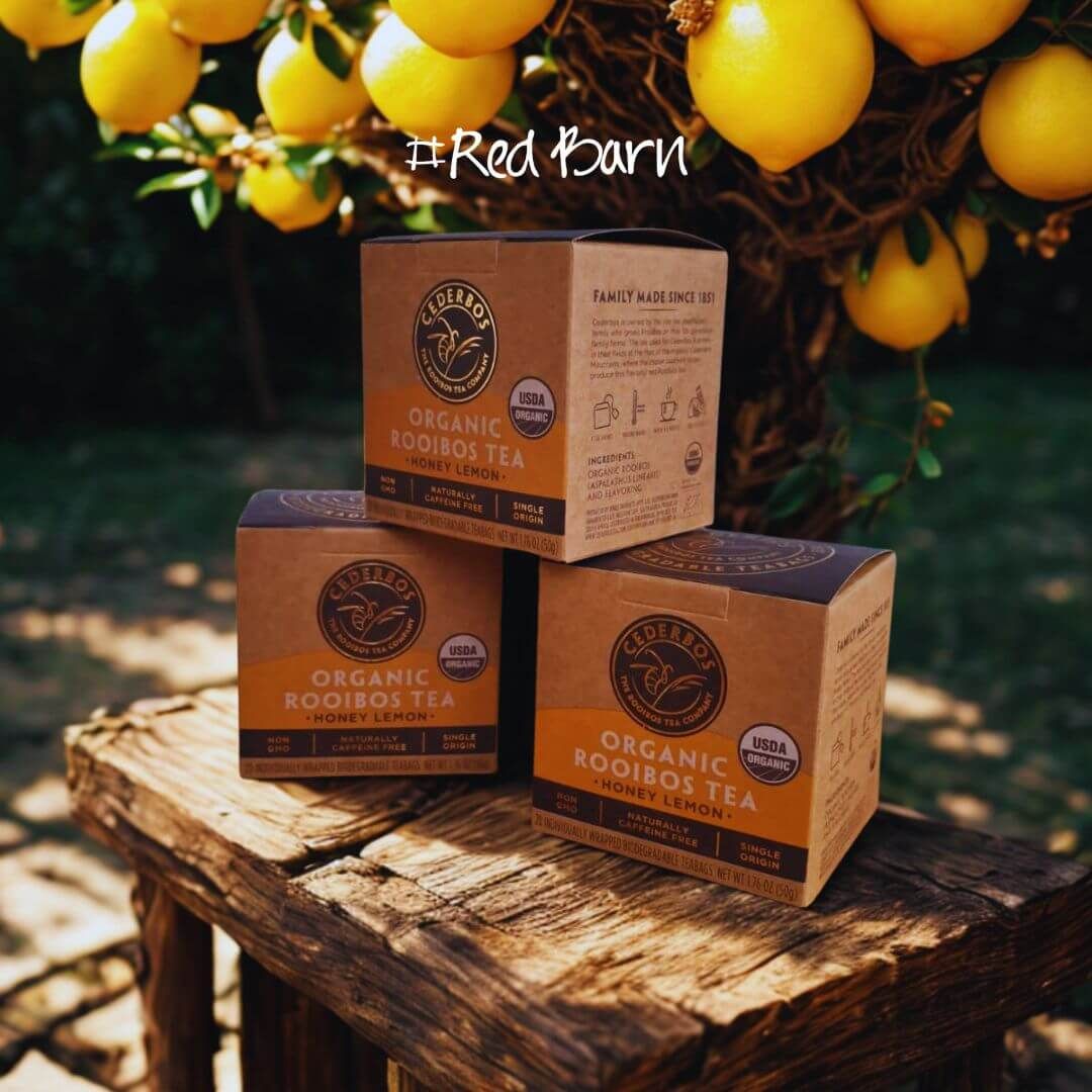 Organic Honey and Lemon Rooibos Tea Cederbos