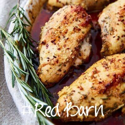 Breast Fillets BONE IN skin on 500g