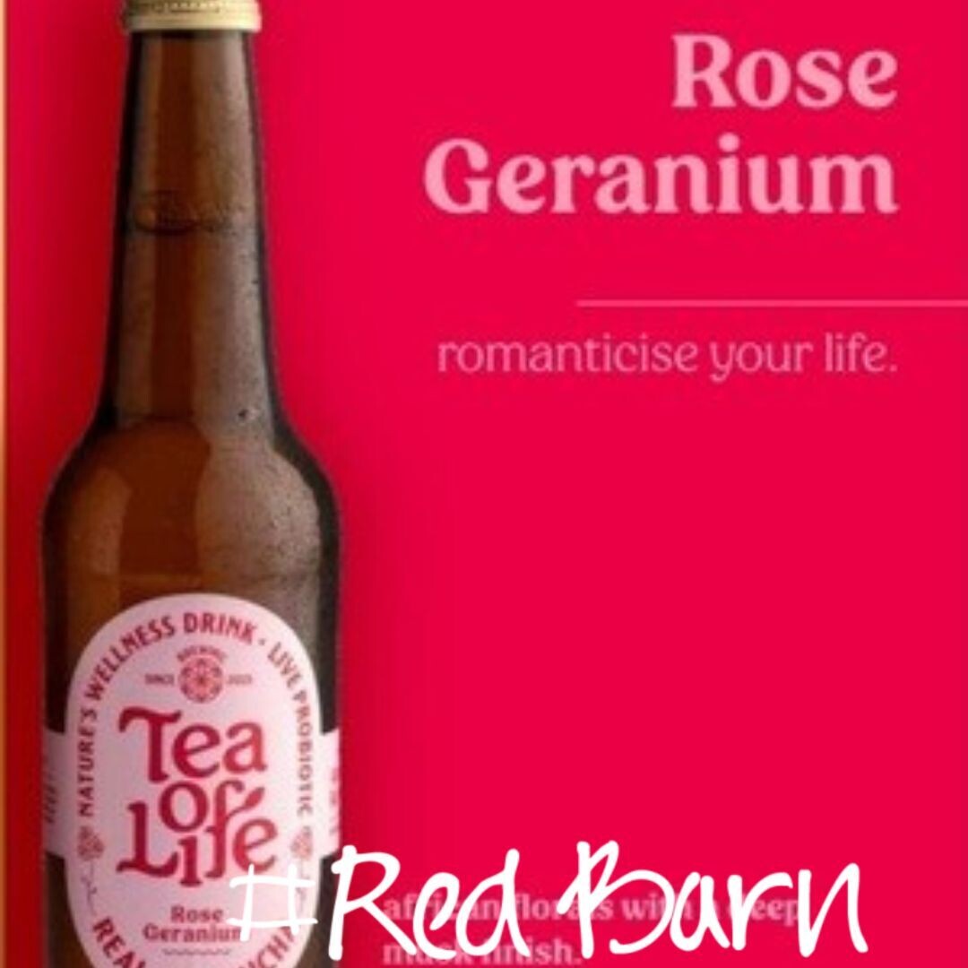 Kombucha Rose Geranium 340ml