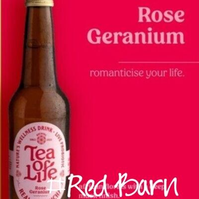 Kombucha Rose Geranium 340ml