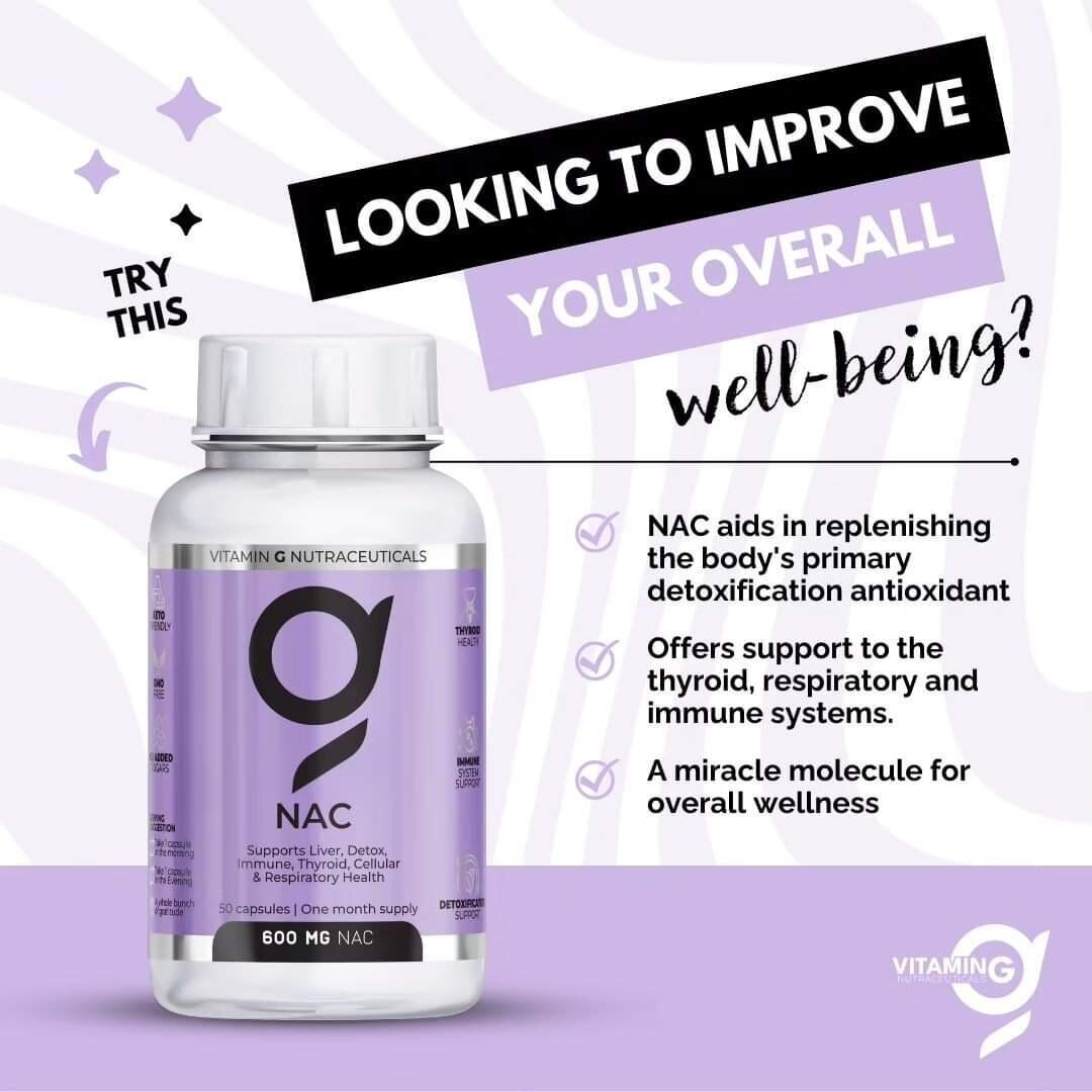 Vitamin G - NAC Capsules 600mg