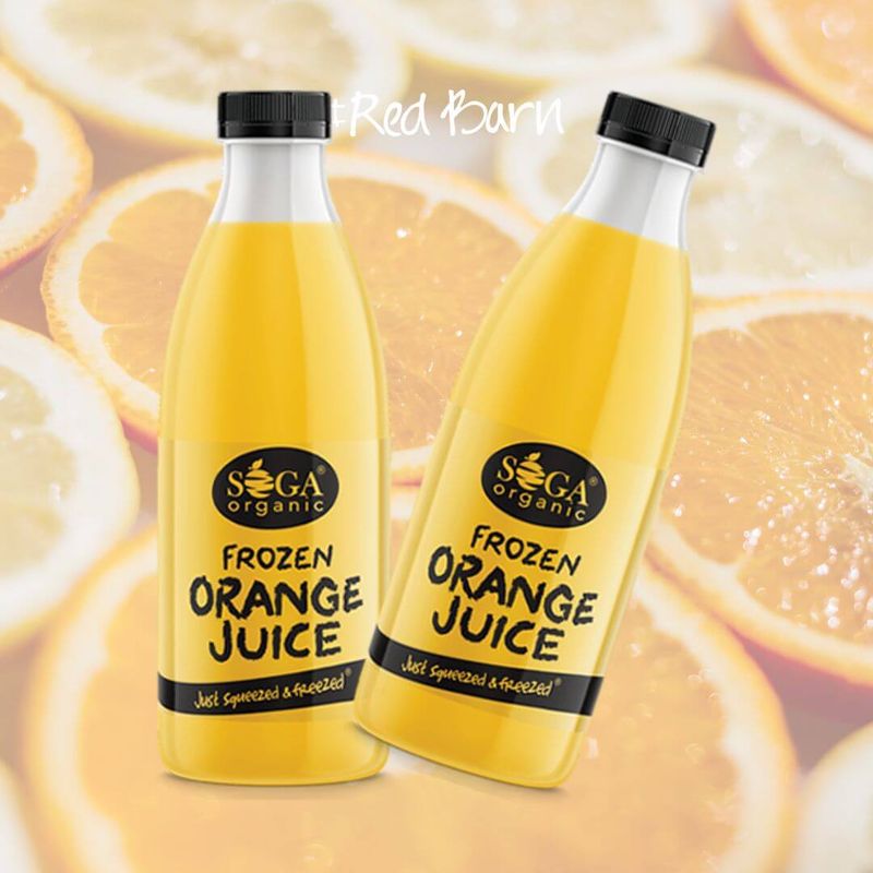 SOGA Organic FROZEN Orange Juice 1L