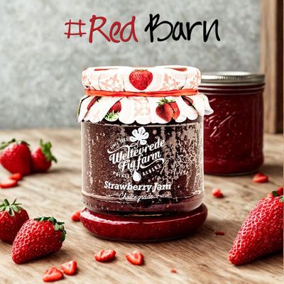 Weltevrede Fig Farm - Strawberry Jam 320g