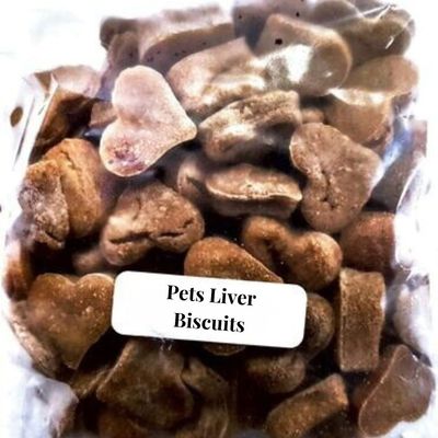 Pets Treats Liver Biscuits  200g