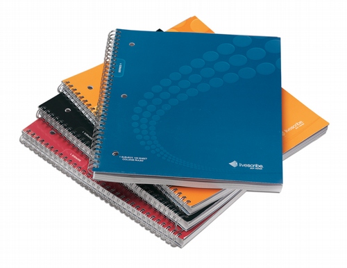 Pack 4 Cuadernos Livescribe A4 - Colores