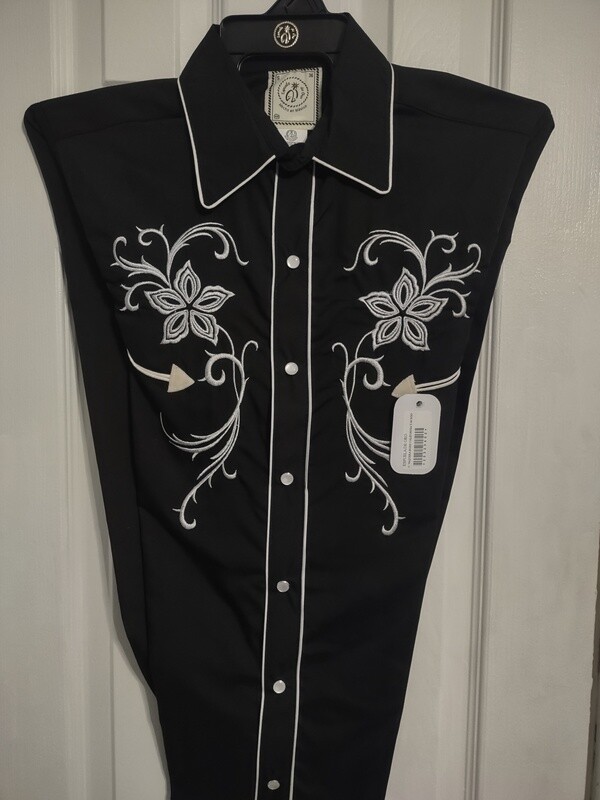 California embroidered western shirt