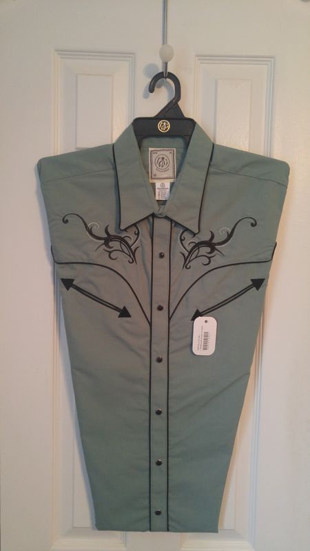 Green Kansas Western Shirt