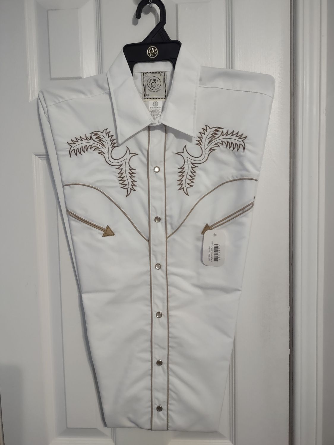 White Oklahoma Western Shirt