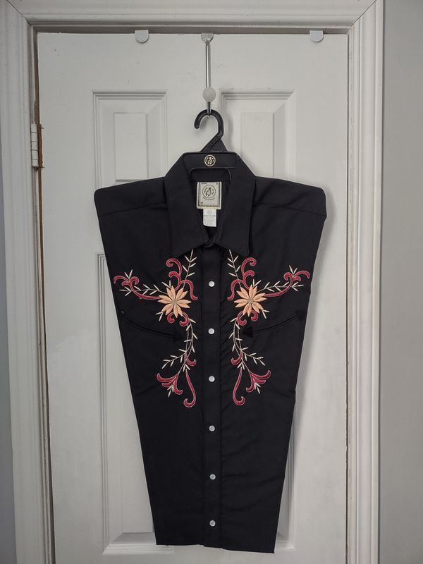 Black Carolina Western Shirt