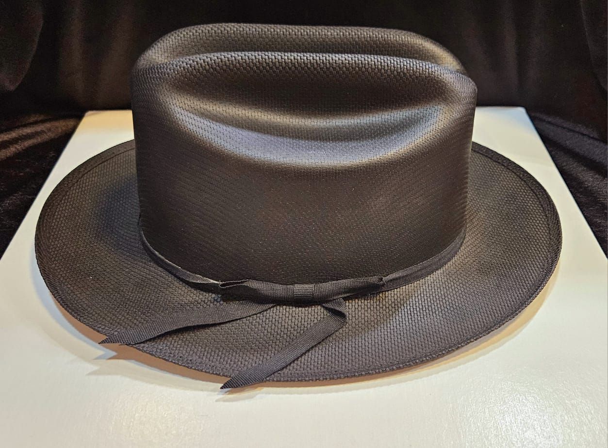 Bamboo Black Short Brim Cattleman