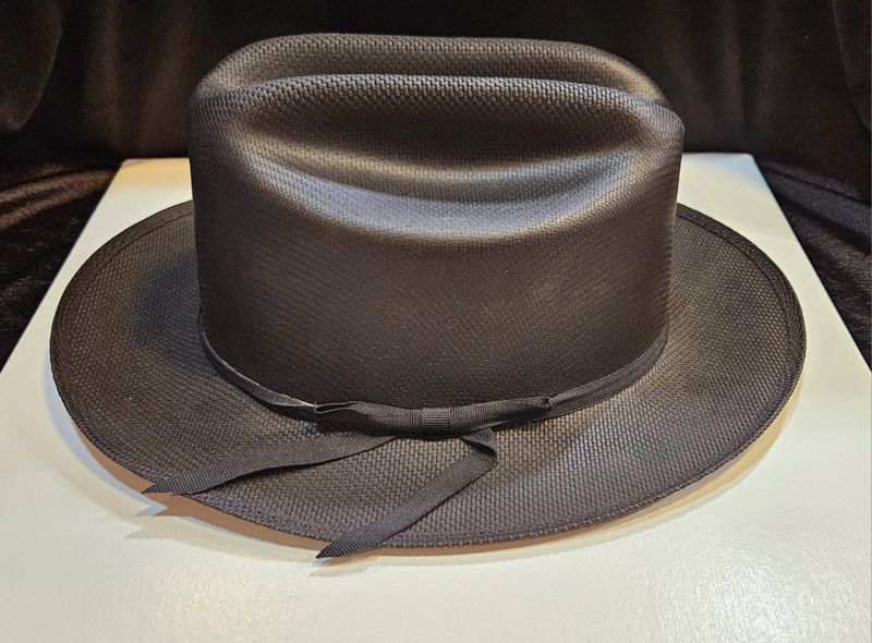 Bamboo Black Short Brim Cattleman