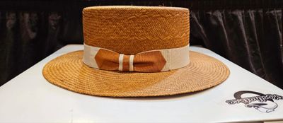 Flat Brim Straw