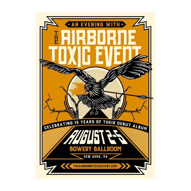 2023 New York, Bowery Ballroom Residency Poster