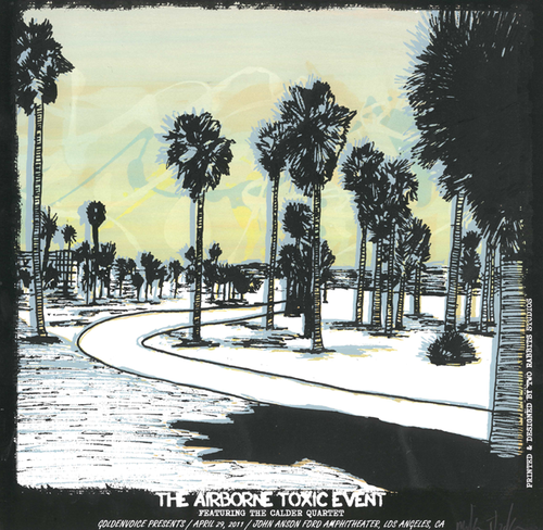 John Anson Ford Amphitheater "Origins Tour" Los Angeles Poster