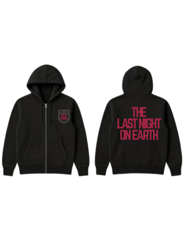 The Last Night On Earth Zip Up Hoodie