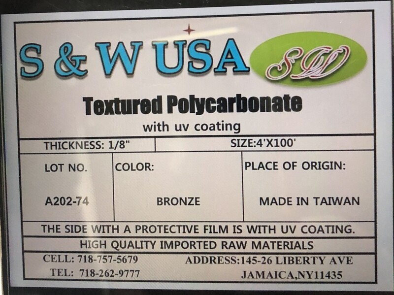 Polycarbonate SHEET