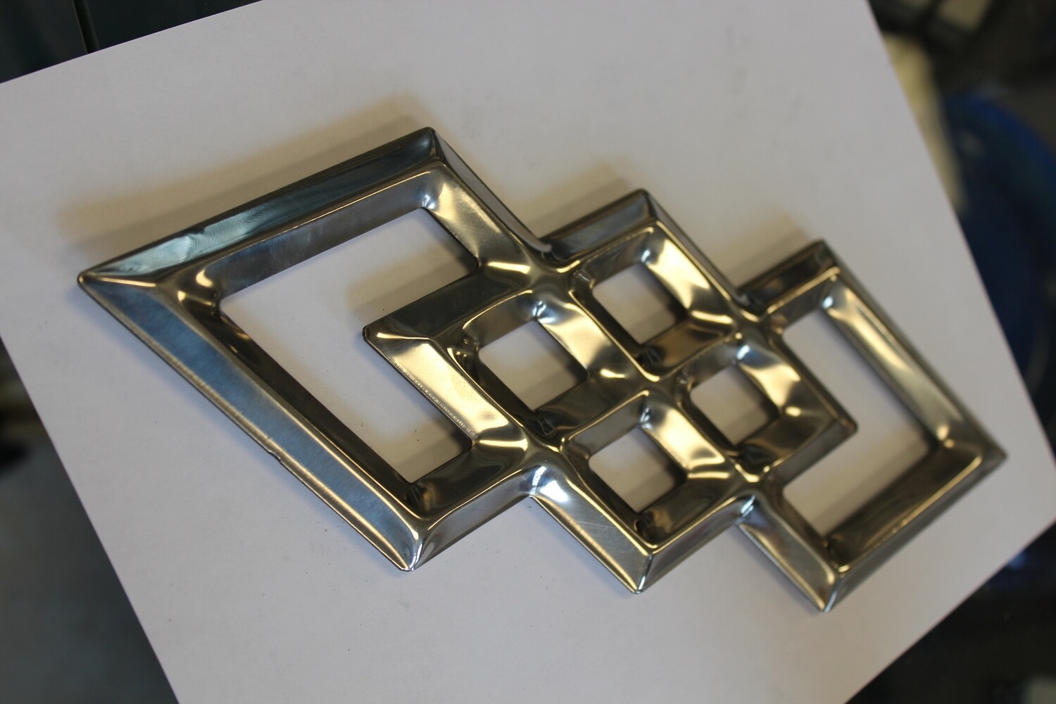 4“ TRIPLE DIAMOND SILVER 银 三菱