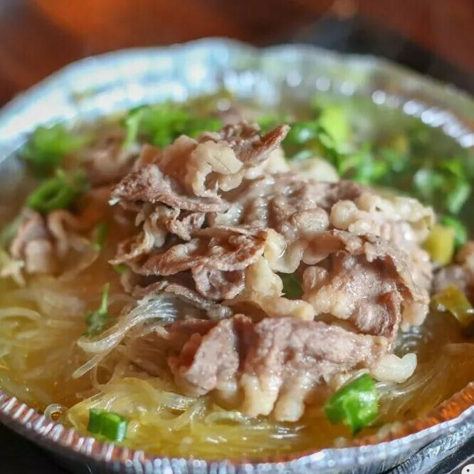 Grilled Beef w-Enoki Mushroom 锡纸金针菇肥牛