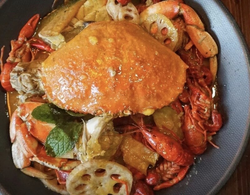 Combo 1 Piece Dungeness Crab + 1 LB Crawfish 套餐 一只温哥华蟹加一磅小龙虾