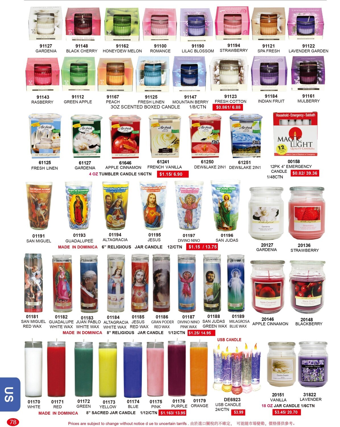 78-candle ok