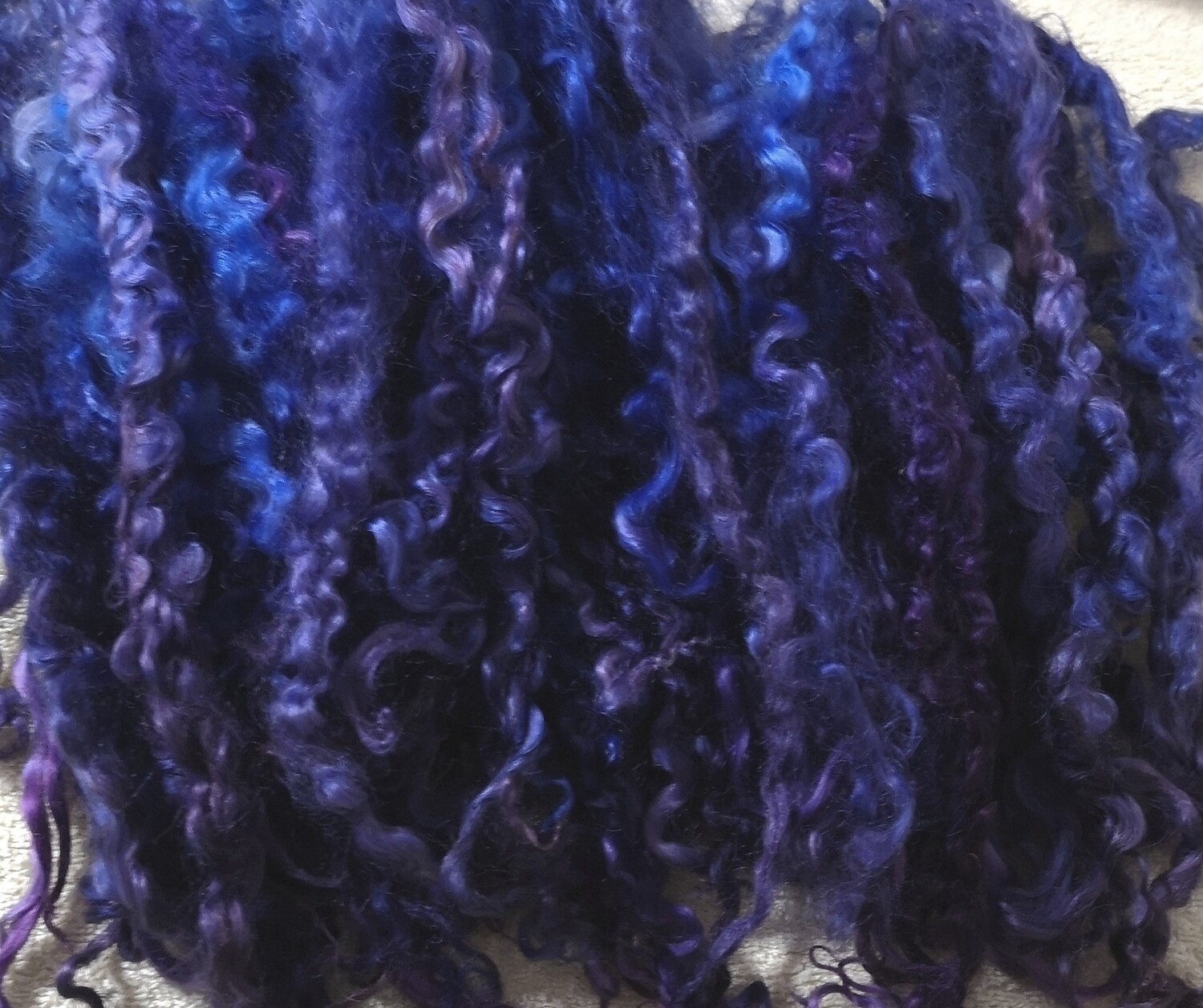 Masham Locken 20Gr., lila-violet-blau extralang, F5