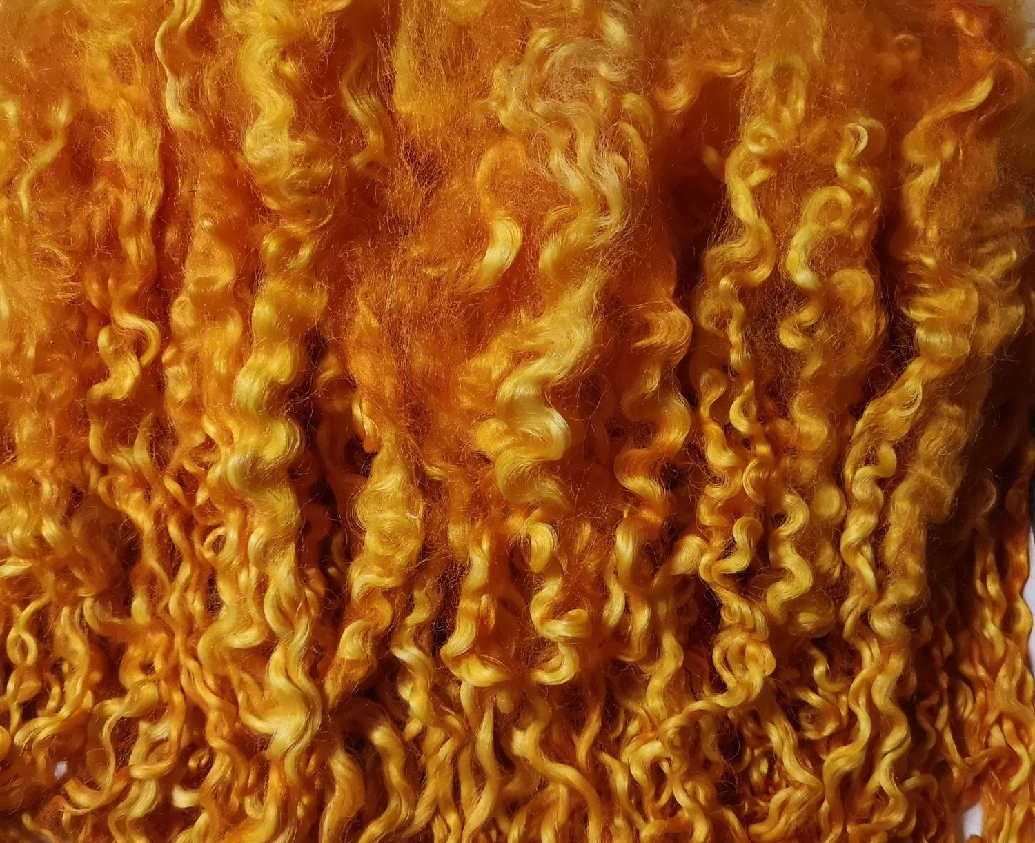 Teeswater Locken 20Gr., orange, T1
