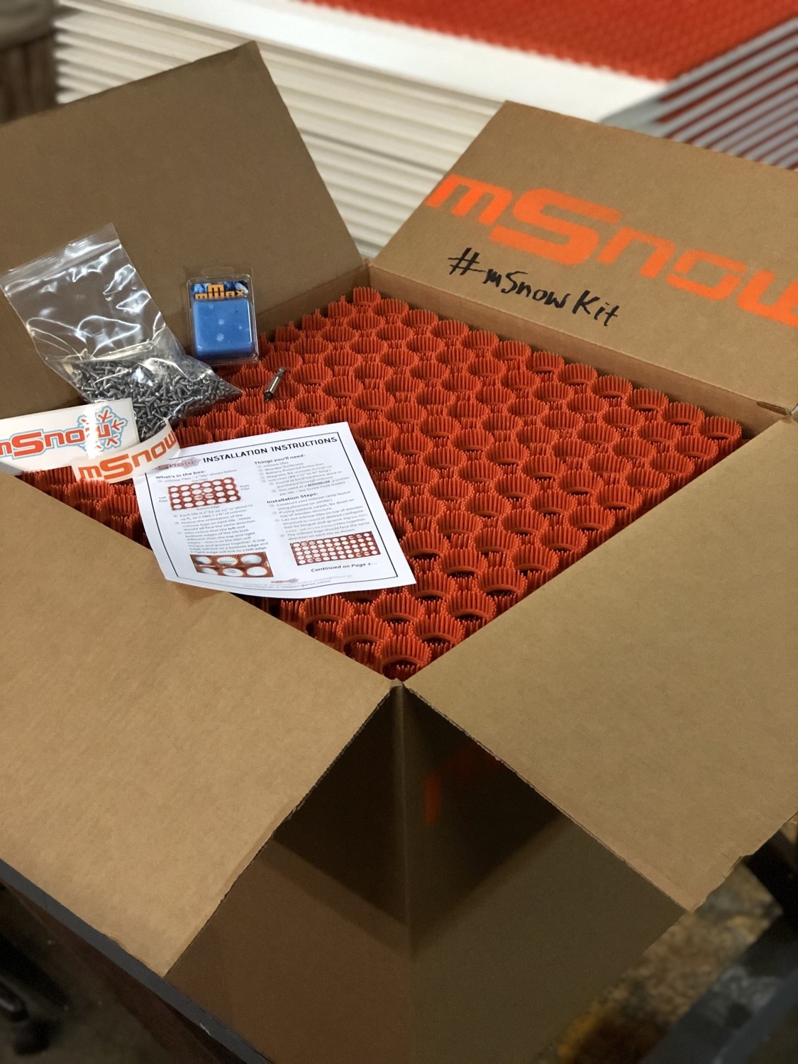 Backyard Orange - NEW LARGE KIT