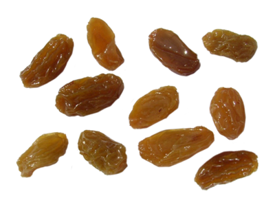 11 lbs DrunkenRaisins ($21.95/lb)