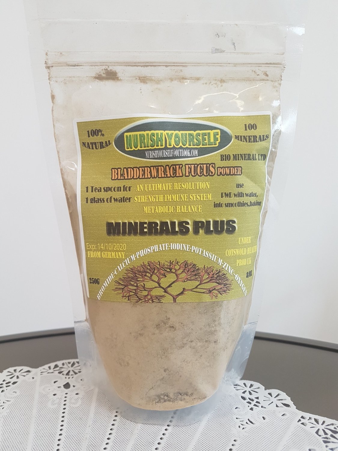 BLADDERWRACK FUCUS POWDER 250g