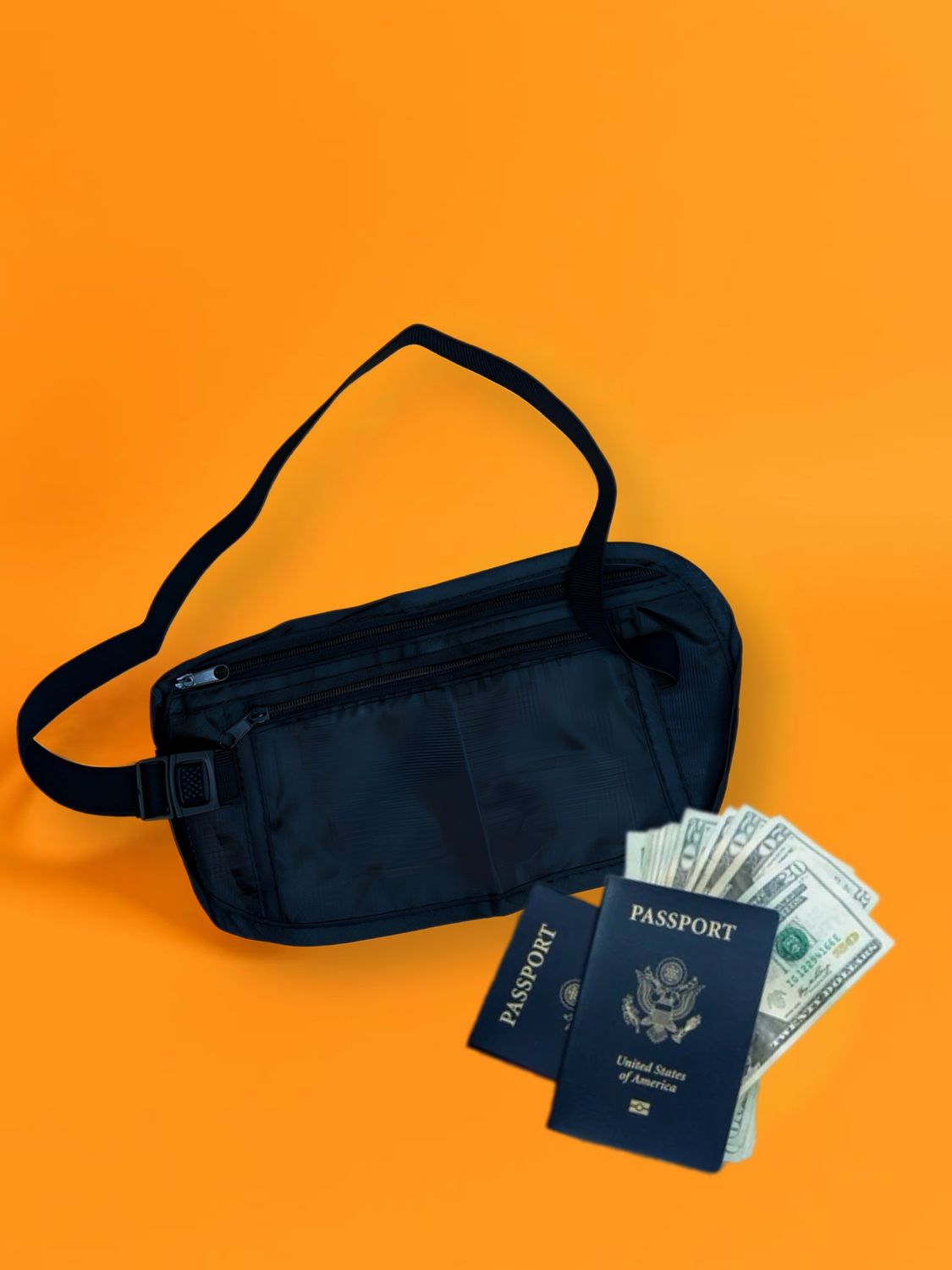 Cartera de Pasaporte para Cintura (Cartera Interior)