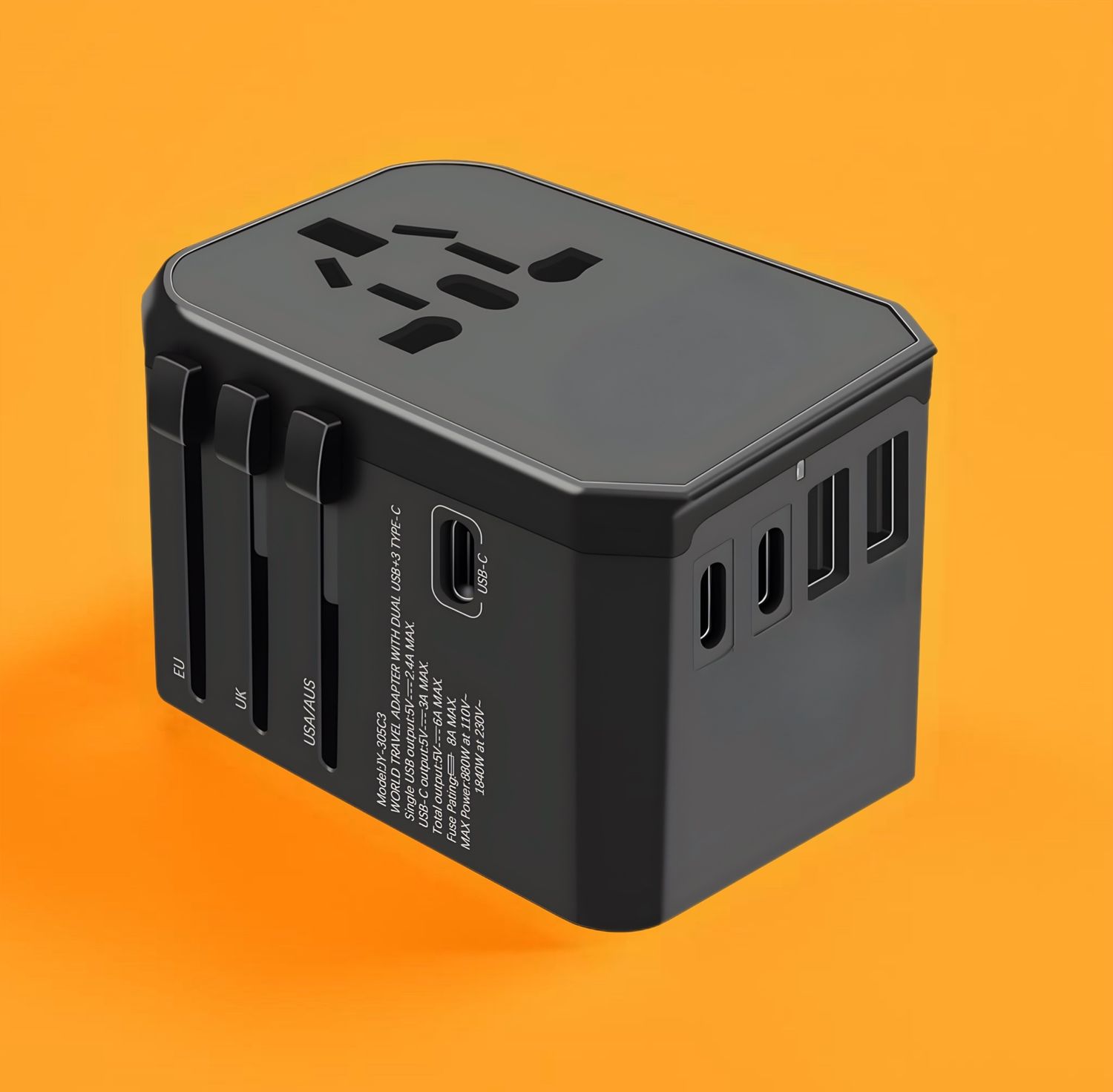 Adaptador Eléctrico Universal