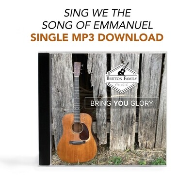 Sing We The Song Of Emmanuel - Single MP3 Download