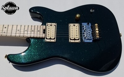Splawn SS1 Guitar Emerald Green Sparkle