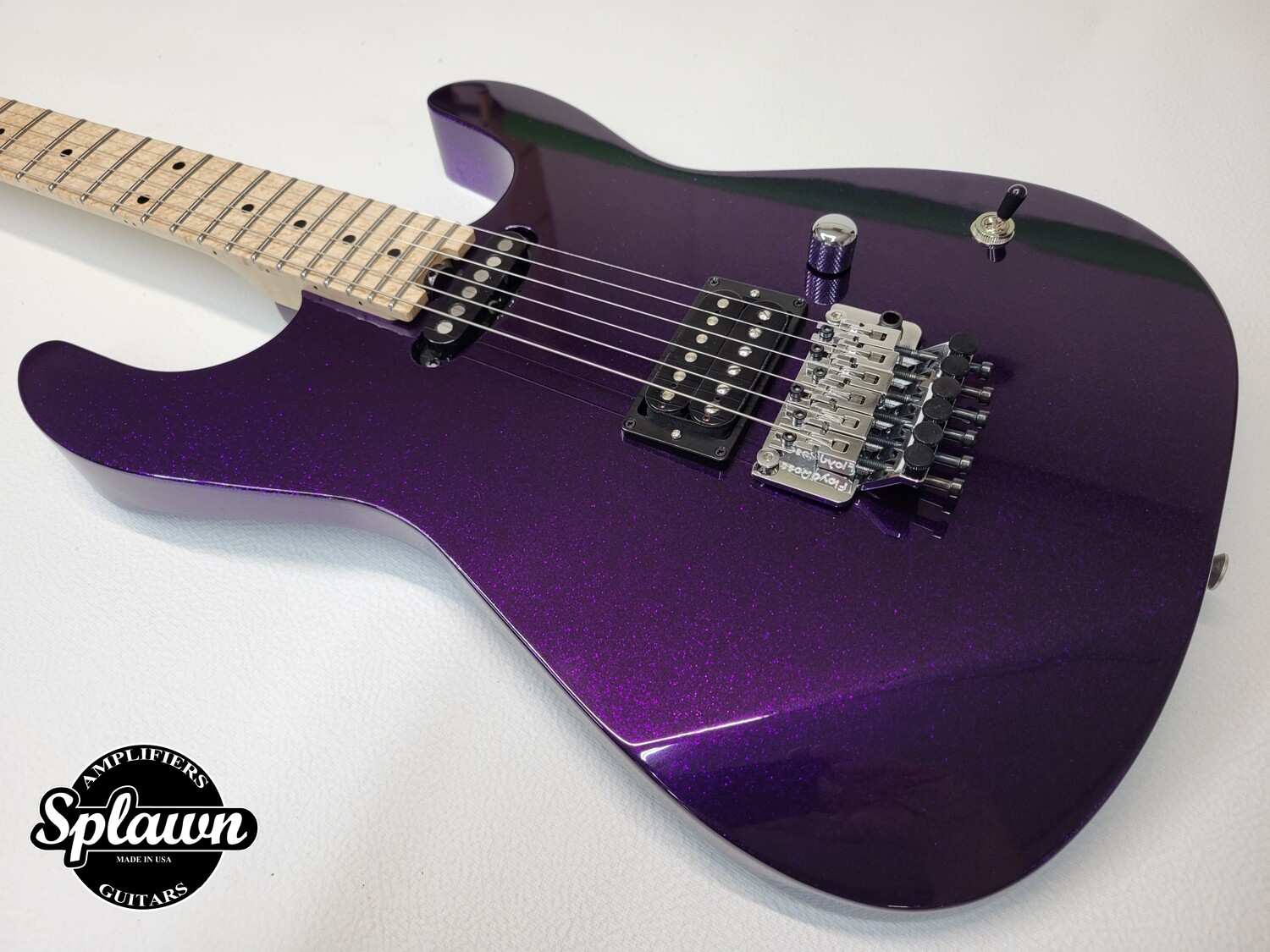 Splawn SS2 Guitar Purple Sparkle
