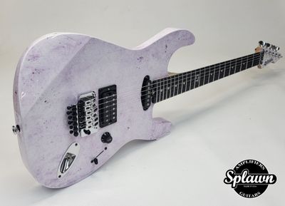 Splawn SS2C  Guitar White Purple Marble