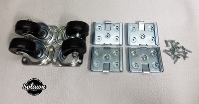 Splawn Replacement Caster Set with screws