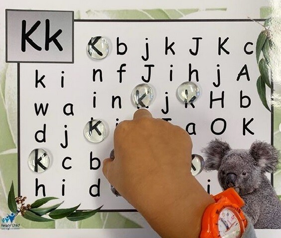 Alphabet Search Mats (A -Z)