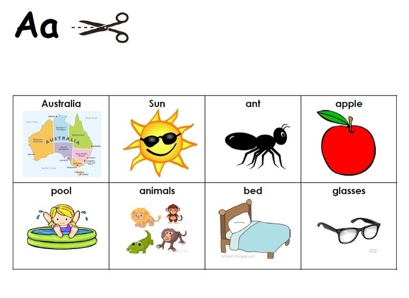 Gerladine the Giraffe - Beginning Sounds