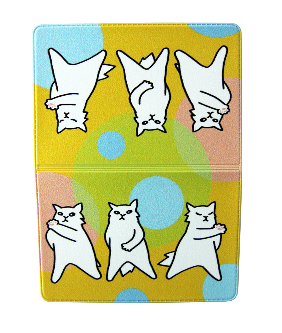 Обложка для транспортной карты "Три кота"